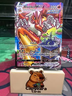 Blaziken VMAX 201/198 - Chilling Reign - Secret Rare Holo Pokemon Card - Image 1