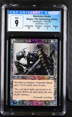 NANTUKO HUSK Onslaught Foil C CGC 9 Q++ MTG [Nostalgium] - Image 1