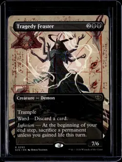 Tragedy Feaster (Borderless) - 293 - SOS - NM - MTG Magic the Gathering - Image 1