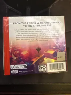 NEW Magic The Gathering Marvels Spider-Man Collector Booster Box 12 Packs Sealed - Image 2