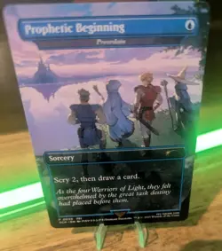 MTG Magic the Gathering Store Promo Prophetic Beginning Final Fantasy - Image 2