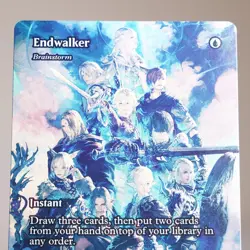 Endwalker Brainstorm Showcase 28 Foil MTG Final Fantasy FCA NM - Image 3