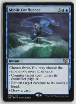 Mystic Confluence Moderately Played Commander 2015 Magic: The Gathering - Image 1