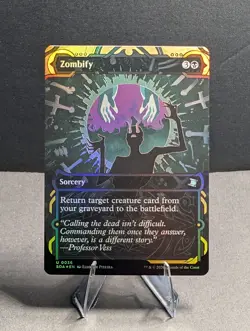 Secrets of Strixhaven: Mystical Archive #36 Zombify Foil - Image 1
