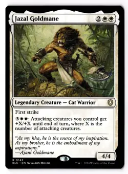 Jazal Goldmane 142 Commander: Bloomburrow LP - Image 1
