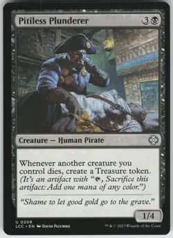 Pitiless Plunderer U Commander: The Lost Caverns of Ixalan 208 NM - Image 1