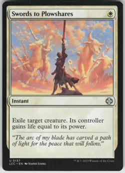 Swords to Plowshares U Commander: The Lost Caverns of Ixalan 137 NM - Image 1