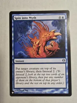 Spin into Myth The List Reprints Regular - Image 1