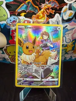 Eevee TG11/TG30 - Brilliant Stars - Pokemon TCG - NM - Image 1