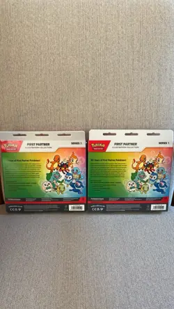 Pokemon TCG First Partner Illustration Collection Series 1 Box New Sealed x2 - Image 2