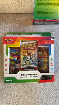 Pokemon TCG First Partner Illustration Collection Series 1 Box New Sealed x2 - Image 3