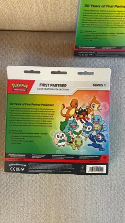Pokemon TCG First Partner Illustration Collection Series 1 Box New Sealed x2 - Image 4