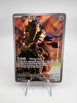 Pokemon TCG 2025 Zamazenta 201/182 Destined Rivals - Near Mint - Image 1