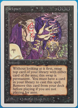 Darkpact Unlimited NM (Rare Reserved List MTG Magic Card) (ID# 501510) ABUGames - Image 1