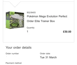 Pokemon Mega Evolution Perfect Order Elite Trainer Box PTCG Factory Sealed - Image 5