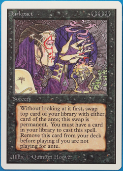 Darkpact Unlimited NM (Rare Reserved List MTG Magic Card) (ID# 501509) ABUGames - Image 1