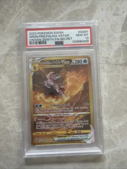 Pokemon Origin Forme Palkia VSTAR Secret GG67/GG70 Crown Zenith GEM MINT PSA 10 - Image 1