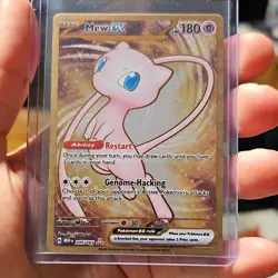 Pokemon Mew ex 205/165 SV151 Ultra Rare Full Art Holo English 2023 - Image 1