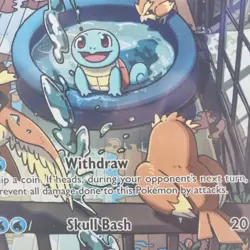 Squirtle 148/142 Illustration Rare Stellar Crown - NM/Near Mint - Pokemon TCG FA - Image 2