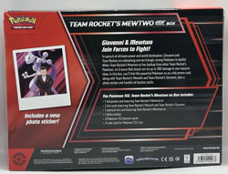 Pokemon TCG: Team Rocket's Mewtwo ex Box - Image 3