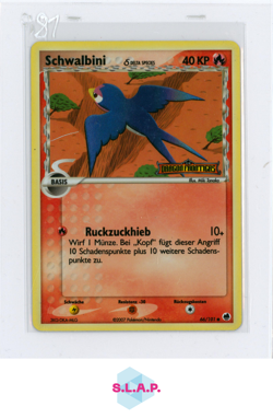 SCHWALBINI POKEMON 66/101 2007 EX DRAGON FRONTIERS GERMANY - Image 1