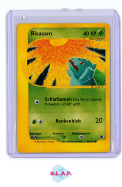 BISASAM POKEMON 95/165 2002 EXPEDITION REVERSE GERMAN - Image 1