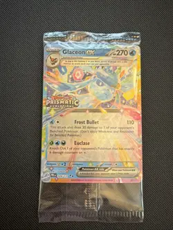 Pokemon Glaceon ex 026/131 SEALED Stamped Promo - Image 1