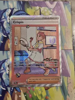 Crispin 171/131 Special Illustration Rare SV: Prismatic Evolutions Pokemon TCG - Image 1