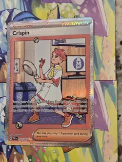 Crispin 171/131 Special Illustration Rare SV: Prismatic Evolutions Pokemon TCG - Image 3