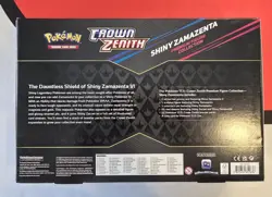 Pokemon Crown Zenith Shiny Zamazenta Premium Figure Collection Sealed - Image 2