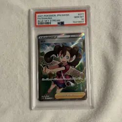 SHAUNA #077 PSA 10 2021 POKEMON JPN SWORD & SHIELD BLUE SKY STREAM - Image 1