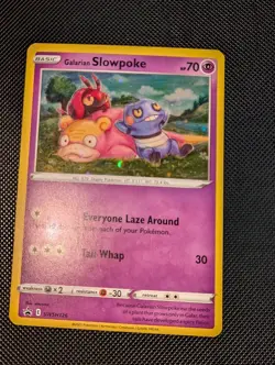 Galarian Slowpoke SWSH126 Holo Promo Sword & Shield Promo Pokemon Near Mint - Image 5