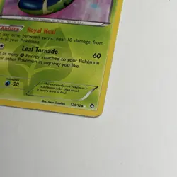 Pokemon TCG Black White Dragons Exalted Shiny Serperior 125/124 Textured Holo LP - Image 3