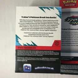 Pokemon Journey Together Sealed Lot Booster Bundle with 3 Pack Blister Scrafty - Image 5