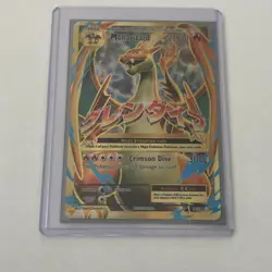 Pokemon M Charizard EX 101/108 Evolutions Ultra Rare Holo Full Art Mega 2016 HP - Image 5