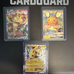 Nintendo Pokemon TCG World Championships 2019 Meowth VMAX Dedenne GX Pikachu - Image 1