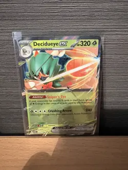 Pokemon TCG Perfect Order Decidueye EX 012/088 Double Rare Near Mint - Image 1
