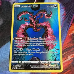 Galarian Moltres SWSH284 Sword & Shield FA Black Star Promo Holo NM - Image 1