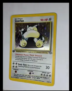 Snorlax 1999 Pokemon Jungle 1st Edition #11/64 Rare Holo - Image 4