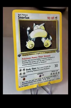 Snorlax 1999 Pokemon Jungle 1st Edition #11/64 Rare Holo - Image 5