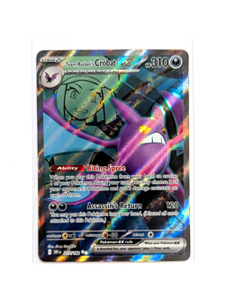Team Rocket's Crobat ex 217/182 Ultra Rare Destined Rivals POKEMON TCG DRI EN - Image 1