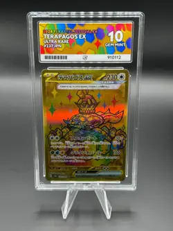 Pokemon Terastal Festival Terapagos EX Secret Rare - ACE 10 GEM MINT - Image 1