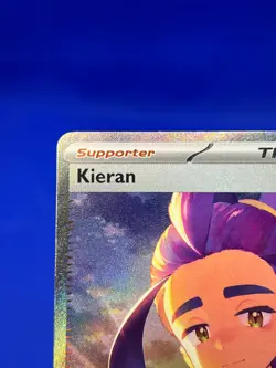 Pokemon Prismatic Evolutions Kieran 174/131 Special Illustration Rare NM - Image 3