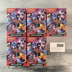 ⭐SHIPS TODAY⭐ Pokemon TCG Destined Rivals Booster Bundle - Lot of 5 Sealed New - Image 1
