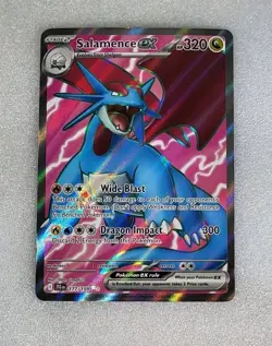 Salamence ex 177/159 NM/M JTG EN Journey Together Full Art SV09 Pokemon TCG - Image 1