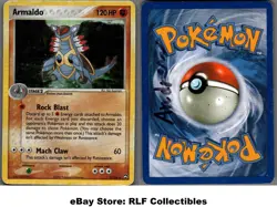 2007 Pokemon, EX Power Keepers, #3/108 Armaldo, Holo Rare - Image 1