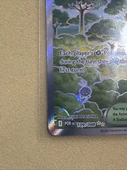 2026 Pokemon Perfect Order Forest Of Vitality 109/088 Full Art Ultra Rare - Image 5