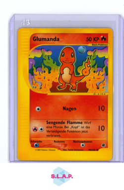 GLUTEXO POKEMON 98/165 2002 EXPEDITION REVERSE GERMAN - Image 1