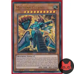 Yugioh Machina Citadel SR10-EN001 Ultra Rare 1st Edition NM - Image 1