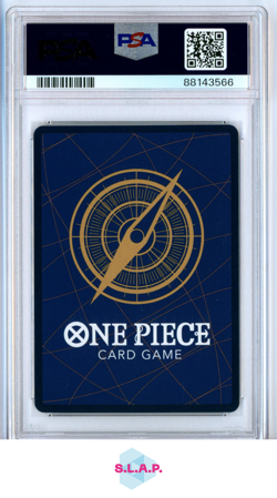 MONKEY D. LUFFY BLCK & WHITE ALT ART ONE PIECE JP ULTI DECK ST13 2023 015 PSA 10 - Image 2